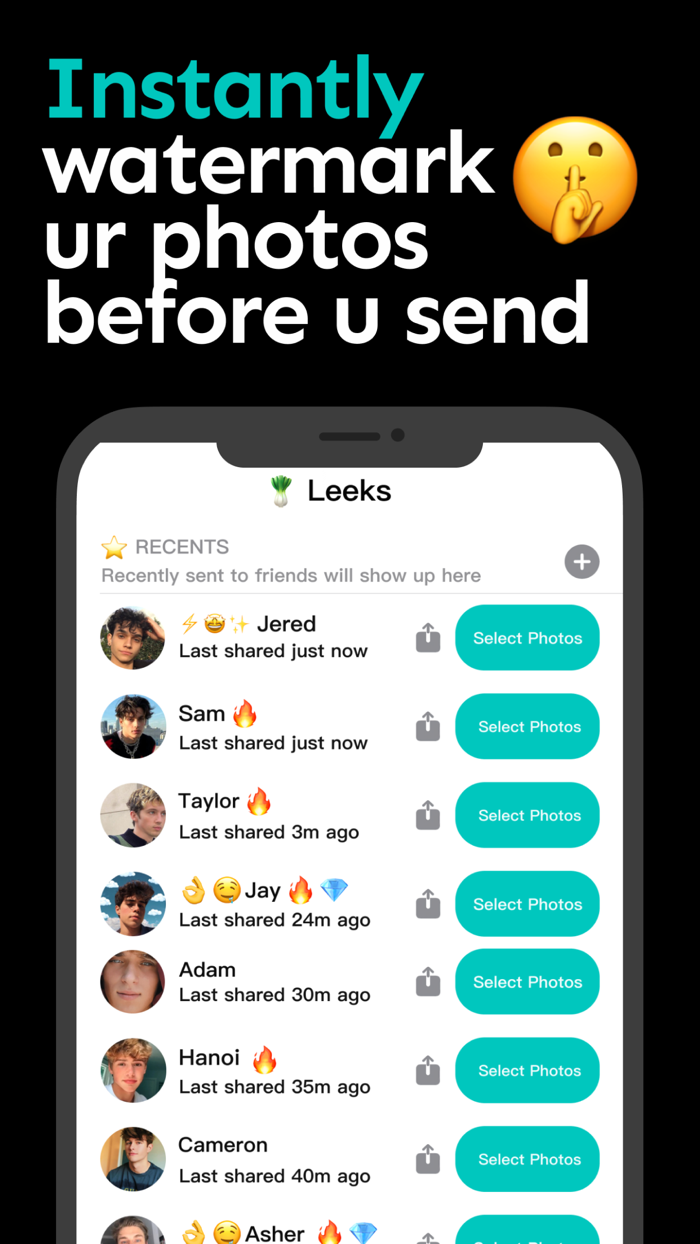 Leeks Easy Watermark Ur Photos