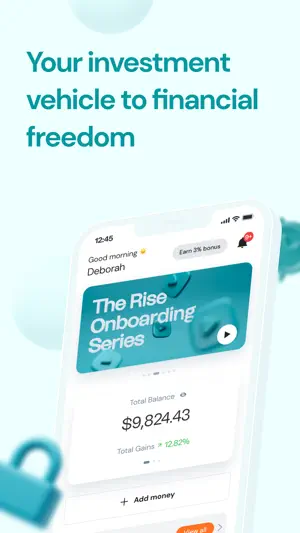 Risevest screenshot 1