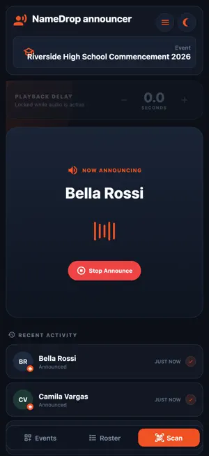 NameDrop Announcer screenshot 4