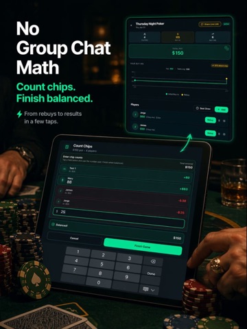 HG Poker iPad screenshot