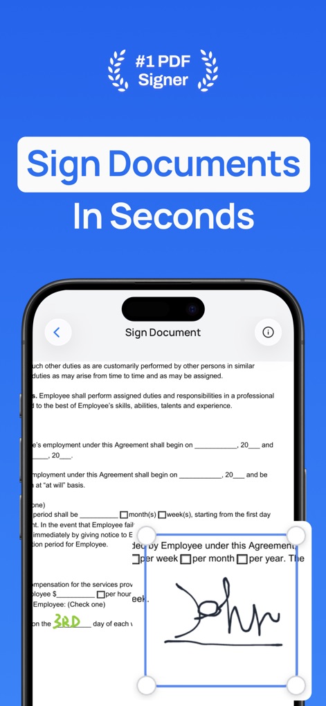 Signature Maker & PDF Signer - Business App | MWM