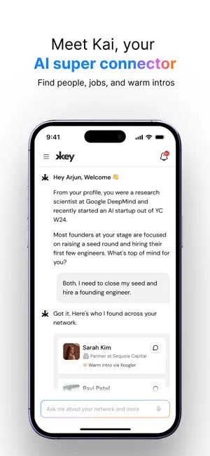 Key AI: Network. Grow. Win screenshot 1