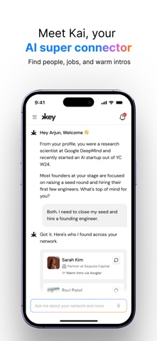 Key AI: Network. Grow. Win screenshot