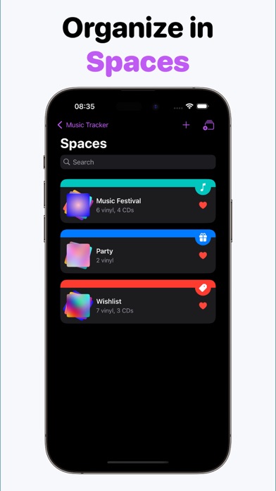 Music Tracker: Vinyl and CDs Screenshot
