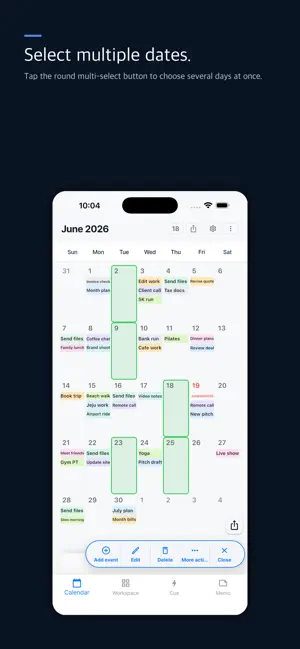 Polenest: Schedule Calendar screenshot 1