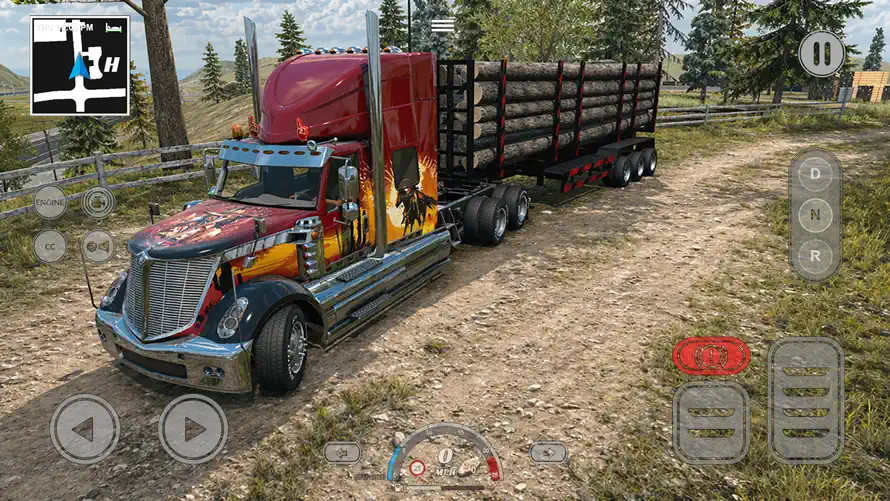 Truck Simulator PRO USA screenshot 2