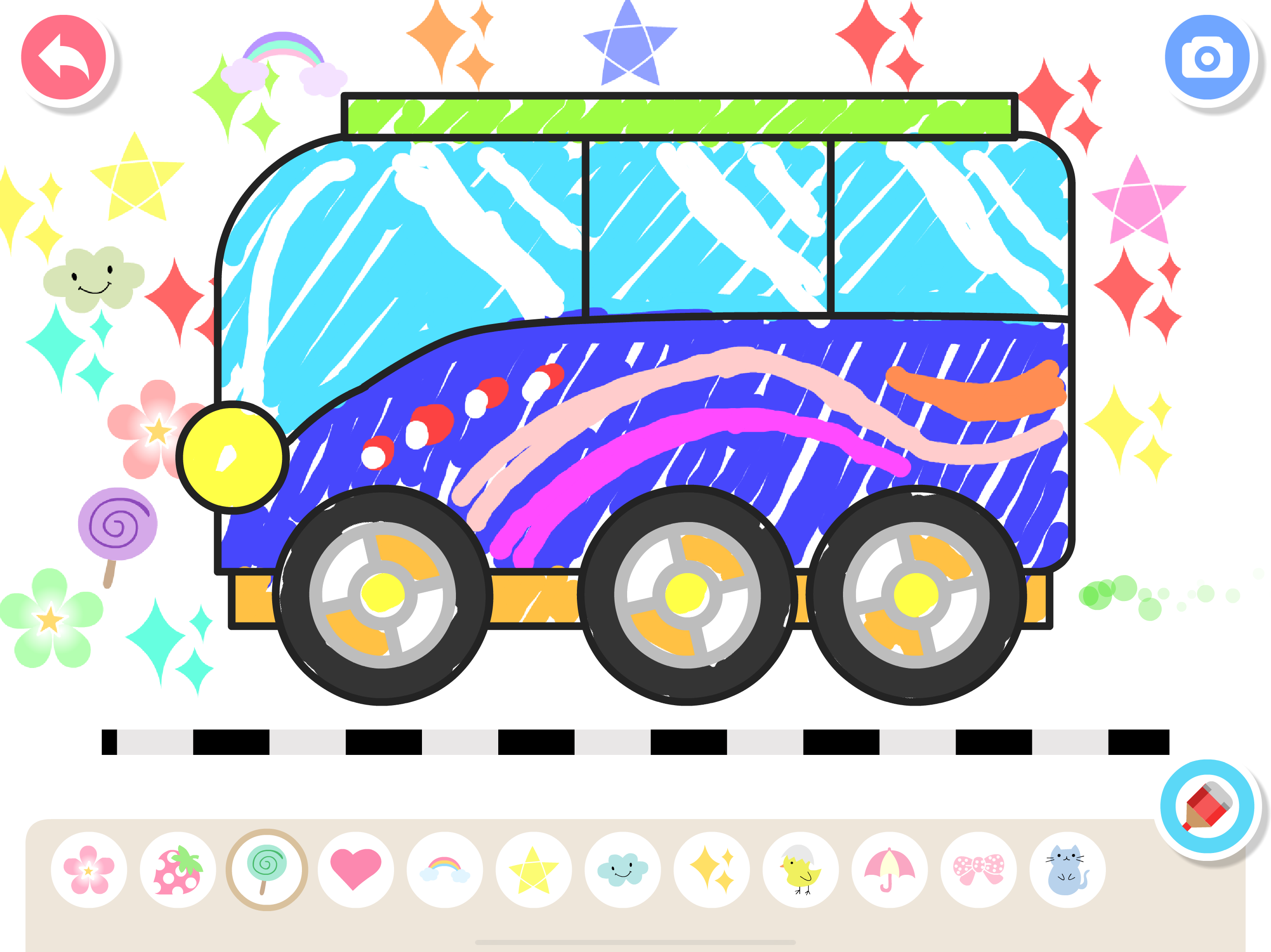 Drawing games for toddler 2-5 screenshot 9