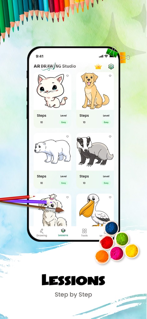 AR Drawing Studio - Sketching - Graphics & Design App | MWM