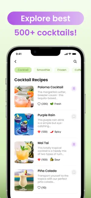 MixaAI – AI Coctail Recipes screenshot 2