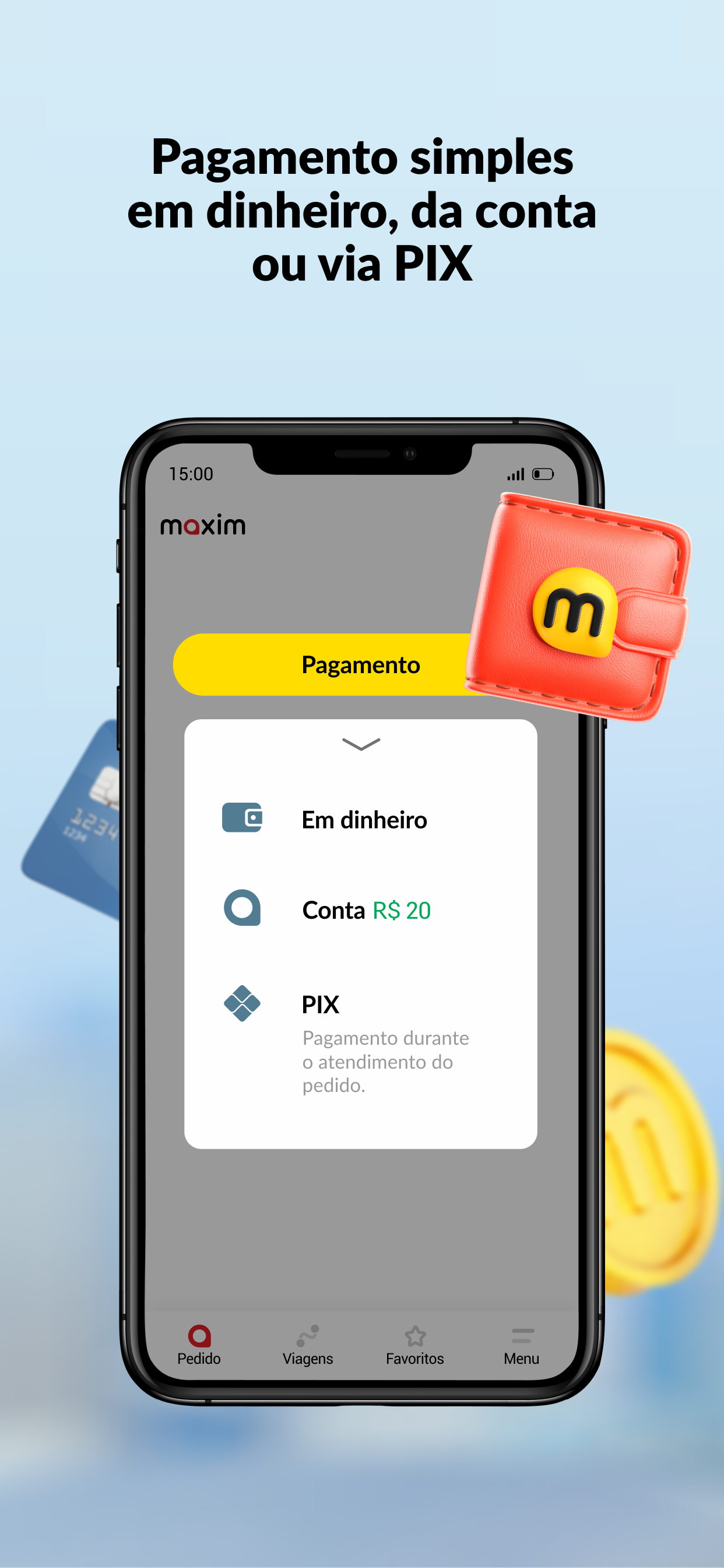 maxim — viagens & entregas