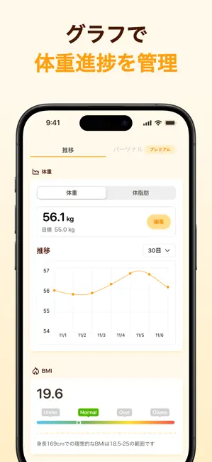 カルシー Calsee 写真で簡単カロリー計算・ダイエット iPhone screenshot 5