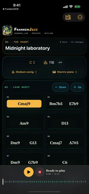 FrankenJazz screenshot 1