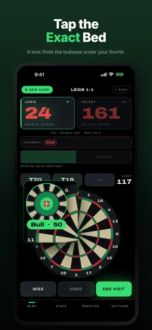Darts Scorer & Dart Scoreboard screenshot 1