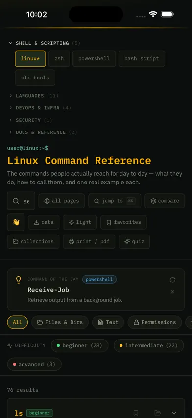 Cmdex screenshot 2