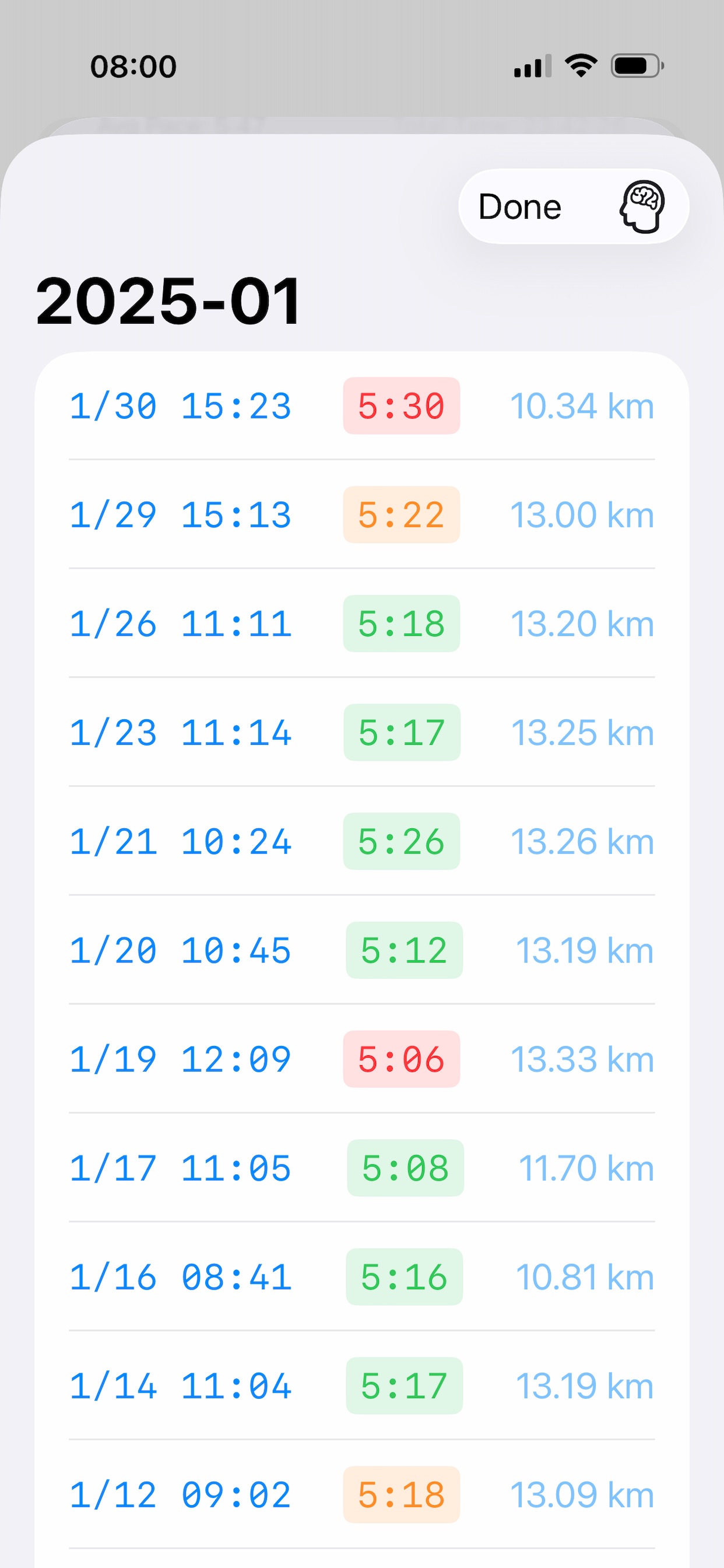 Screenshot 3 of RunningAir