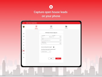 The Agency CRM iPad screenshot