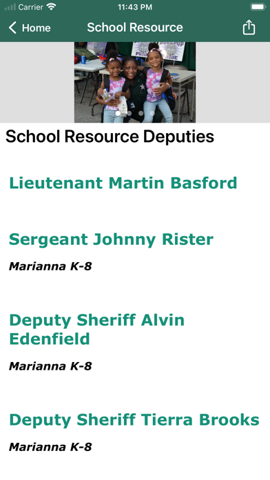 Jackson County Sheriff FL Screenshot
