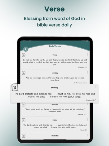 Good News Bible (GNB) Audio* iPad screenshot