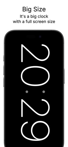 BigClock - No Ads iPhone screenshot