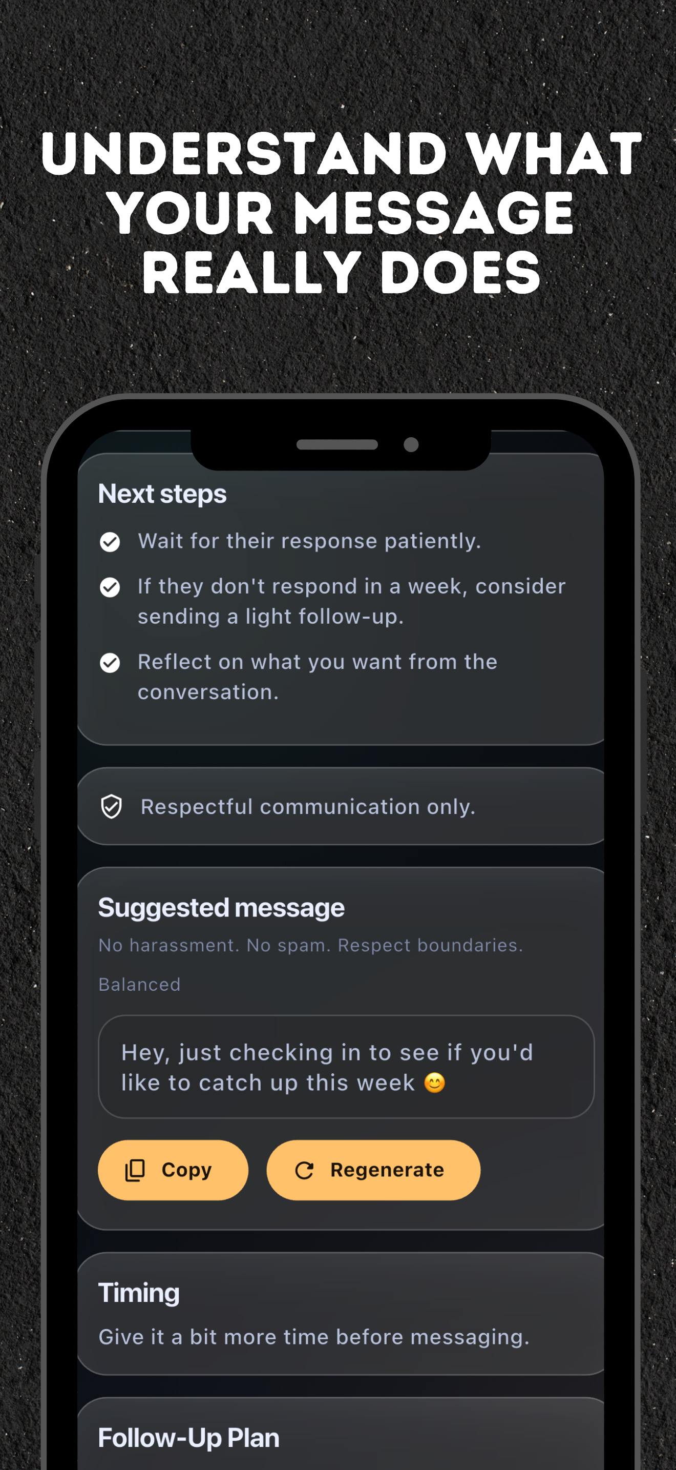Unghost — Message Analyzer