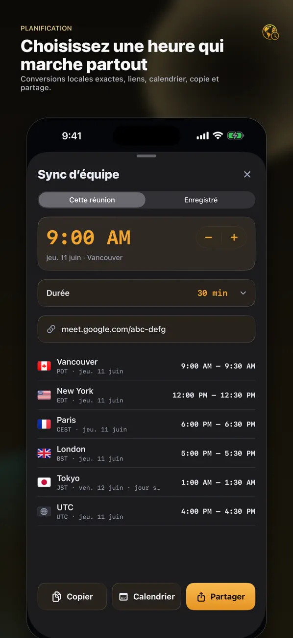 Screenshot #3 pour World Time Scheduler