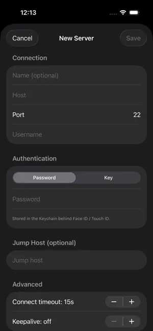 TermX SSH screenshot 3