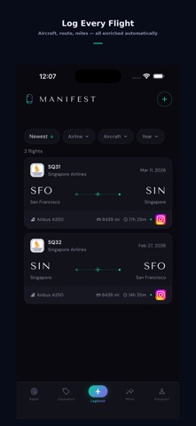 Aerostamp screenshot