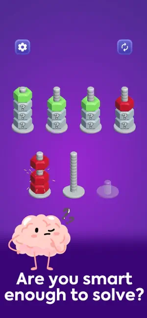 Color Nuts Sort: Puzzle Game screenshot 2