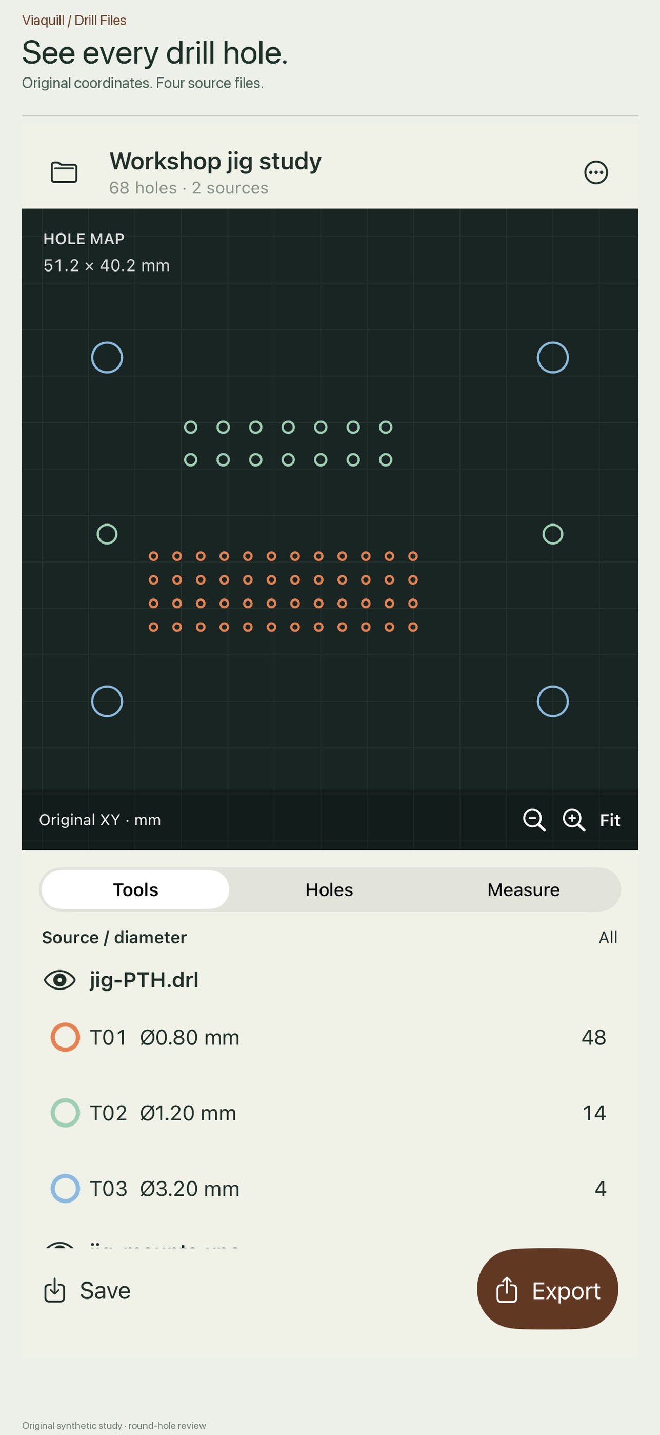 Screenshot 1 of Viaquill Drill Files