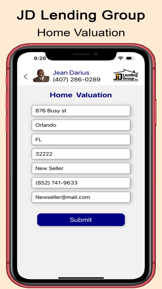 #9. JD Lending Group (iOS) 由: Quick Consulting and Management LLC