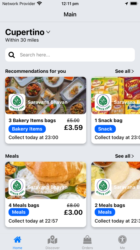 Feastify: Food rescue app - 1.0 - (iOS)