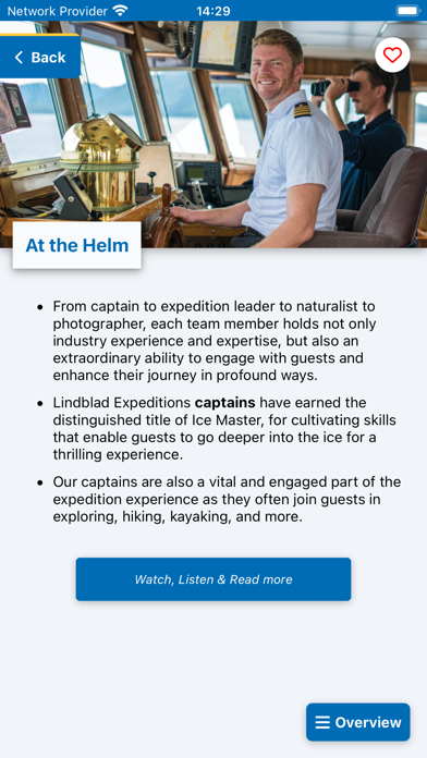 Lindblad Expeditions Screenshot