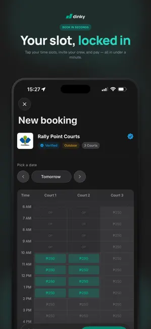 Dinky - Book Pickleball iPhone screenshot 5