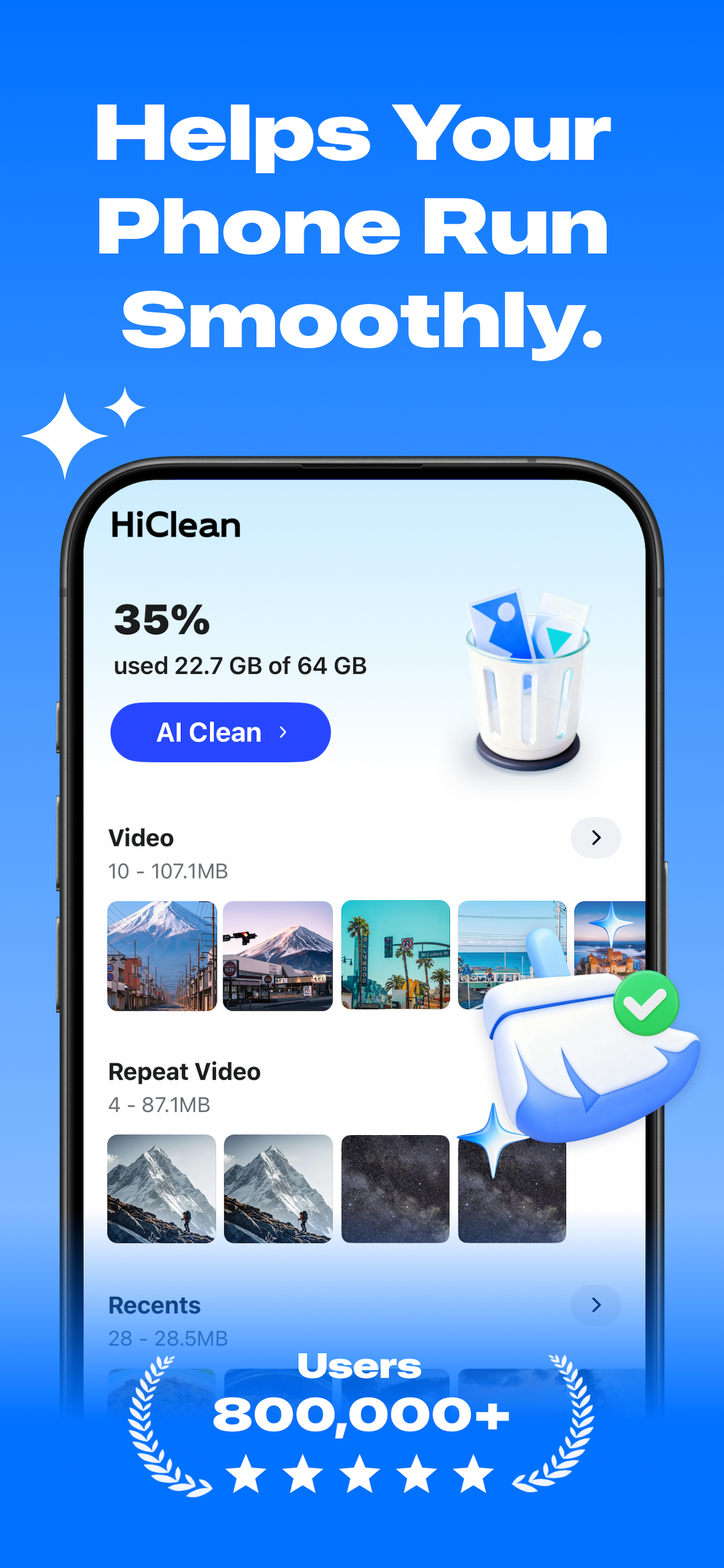 HiClean : Clean Up storage
