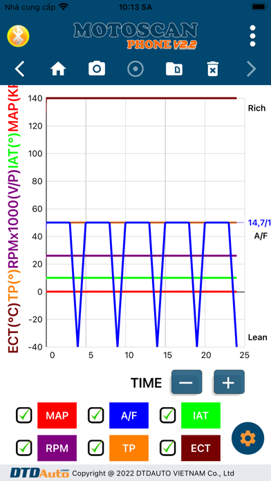 Motoscan Phone Screenshot