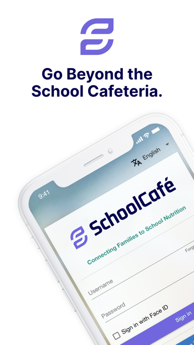 SchoolCafé Family Hub Screenshot