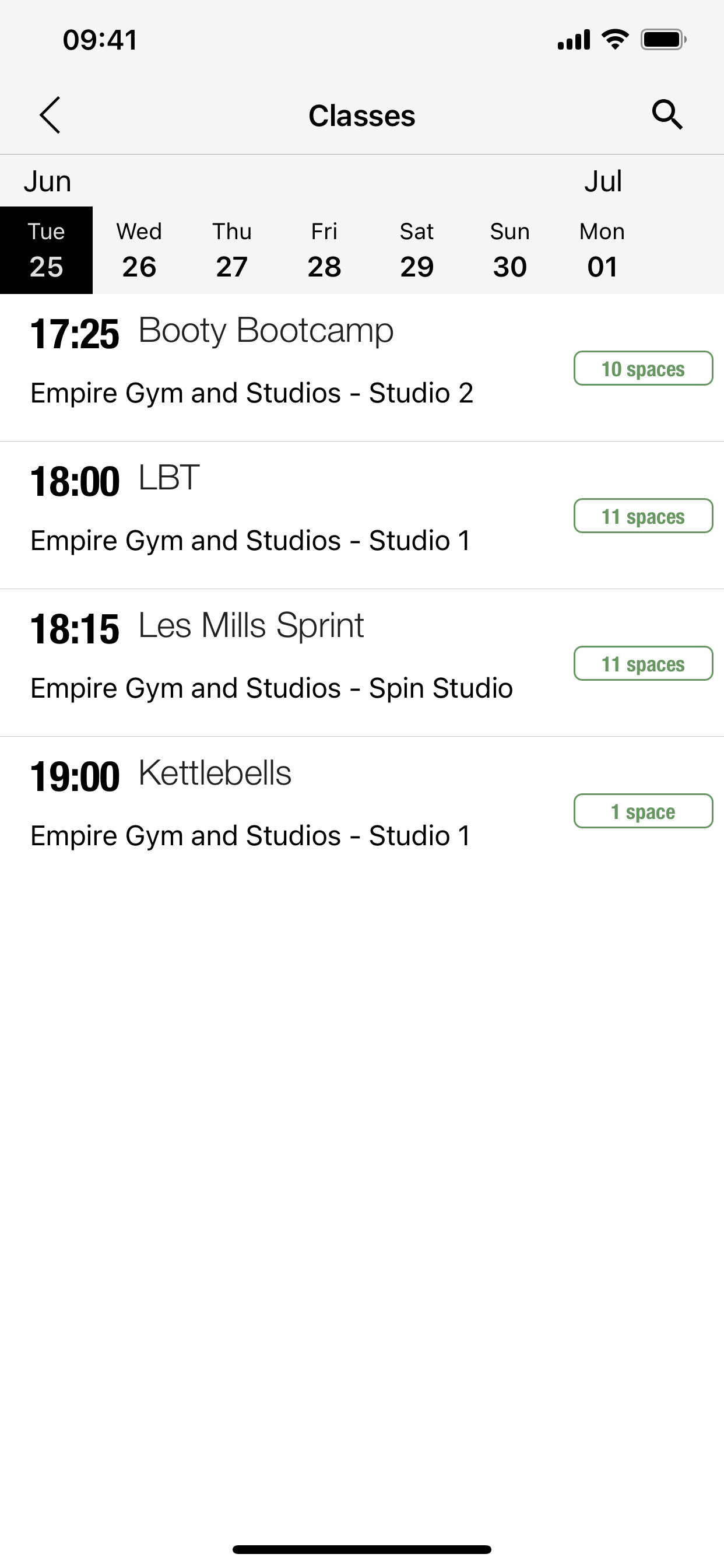 Empire Gym & Studios screenshot 3