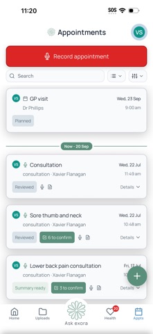 exora health Screenshot 9 of 10
