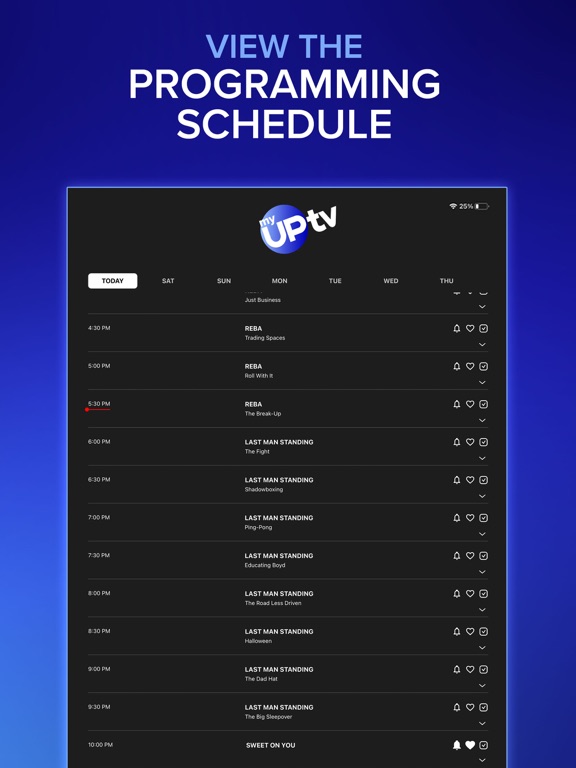 My UPtv iPad screenshot 2 - Entertainment app