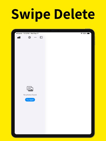 Camera Roll Cleaner - Swipy iPad screenshot