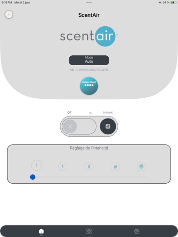 Essentia by ScentAir iPad screenshot