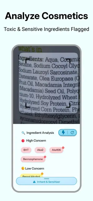 Keru - Food & Cosmetic Scanner screenshot 3