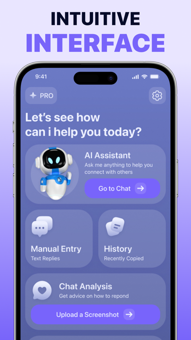 AI Flirt Text Assistant App Screenshot