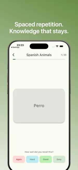 Studicards - Learn Flashcards screenshot 2