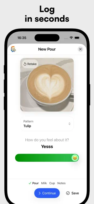 Latte Art Tracker: LatteArtist screenshot 3