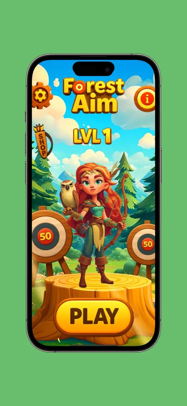 #1. Forest Aim (iOS) Ved: EZIO GERMAIN