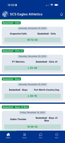 Southwest Christian Eagles screenshot