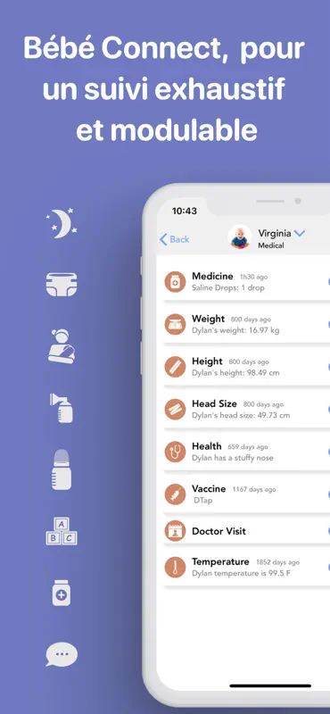 Baby Connect: Newborn Tracker screenshot 2 of 9