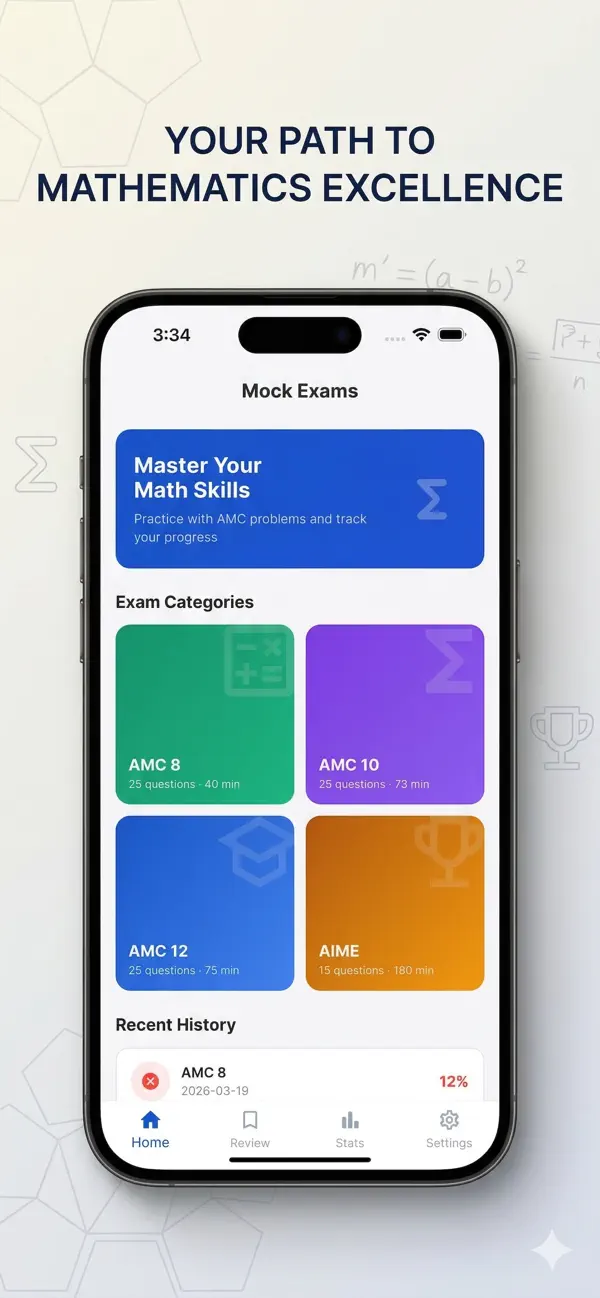 Screenshot #1 pour AMC Mock Exams