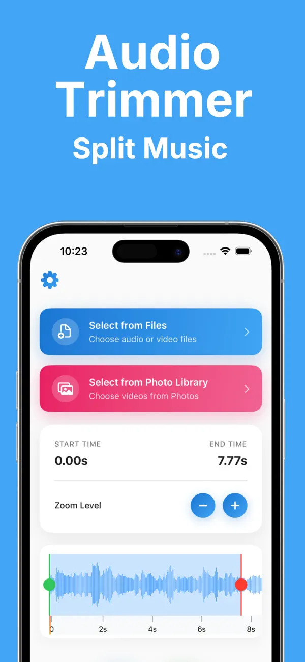 #1. Audio Trimmer - Split Music (iOS) 由: Direct Solutions